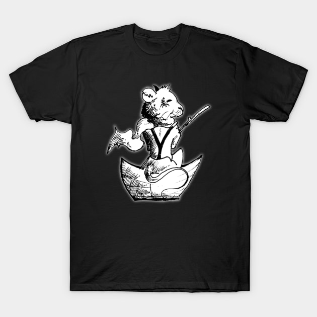 Alternate version of, Ratty The river rat - Children's book inspired designs T-Shirt by STearleArt